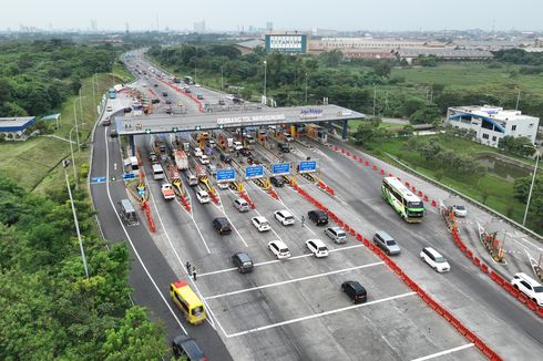 Dishub DKI: 231.508 Kendaraan Tinggalkan Jakarta Melalui 4 Gerbang Tol di H-2 Lebaran