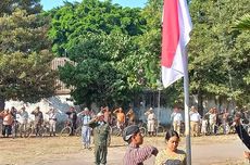 Upacara Bendera Unik di Yogyakarta, Peserta Pakai Seragam Veteran dan Menggunakan Sepeda Ontel