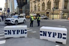 Situasi New York Jelang Isu Trump Ditangkap: Polisi Siaga Tinggi, Pasang Barikade