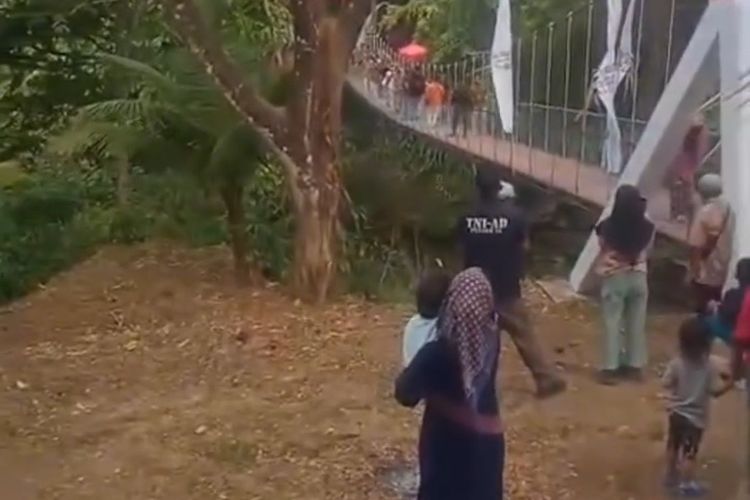 Jembatan di Pangandaran 