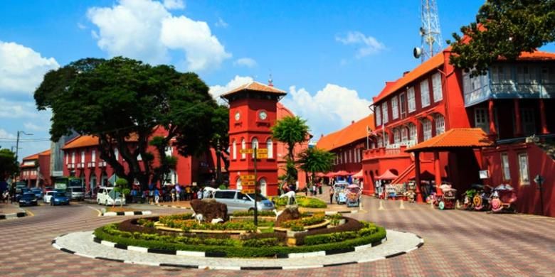 Kota Melaka di Malaysia.