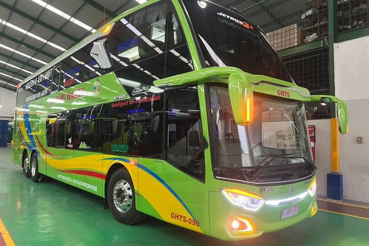 Bus AKAP baru PO Gunung Harta