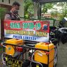Polisi di Solo Modifikasi Sepeda Motor Dinasnya Jadi Alat Penyemprot Disinfektan