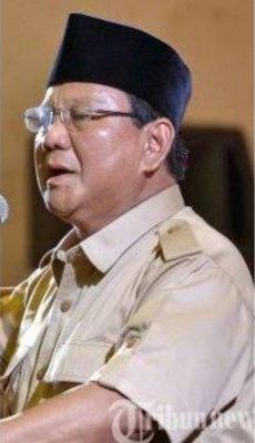 Elektabilitas Prabowo Salip Anies di Sumatera Barat