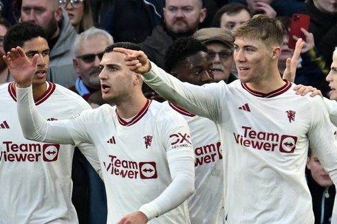 Hasil Aston Villa Vs Man United 1-2: Hojlund 5 Gol Beruntun, McTominay Pahlawan