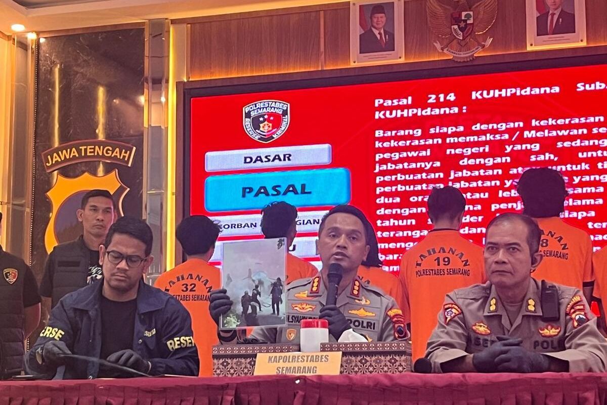 Polisi Cari Sosok yang Sandera Intel dalam Aksi May Day Semarang