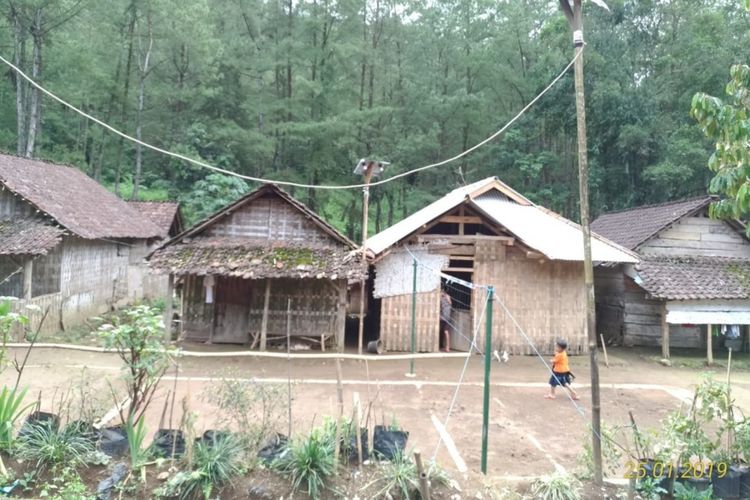 Wilayah Tlocor dibawah kaki Gunung Raung yang ditinggali 20 kepala keluarga