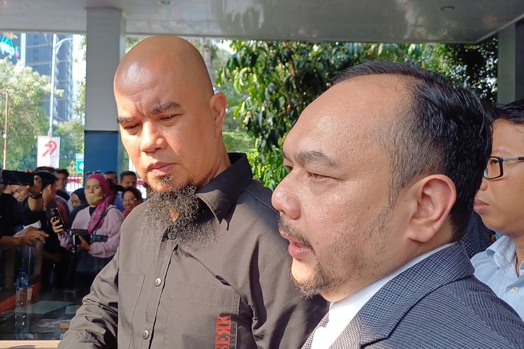 Ahmad Dhani Datangi Polda Metro Jaya, Laporkan Lita Gading