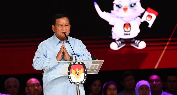 Prabowo: Pak Anies dan Pak Ganjar Kami Mohon Maaf jika Saat Kampanye Ada Kata-kata Kurang Berkenan