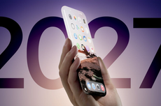 Apple Bikin iPhone dengan Layar di Tiap Sisinya?
