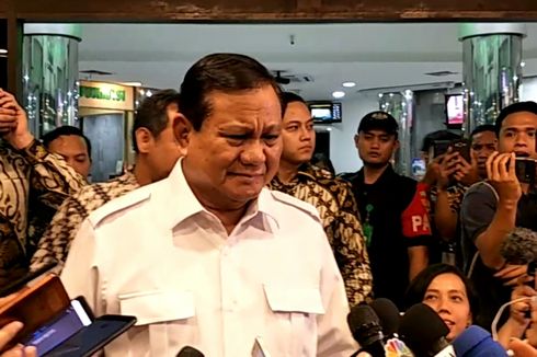 Prabowo: Saya Janji Akan Datang Lagi Pada Saat Beliau Bangun