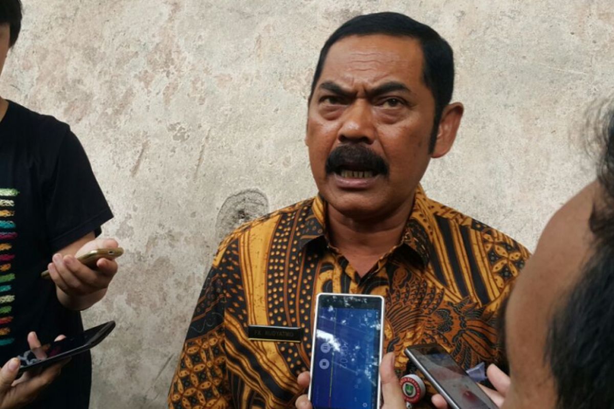 A file photo of Solo Mayor FX Hadi Rudyatmo during an interview in Solo City Hall, Central Java.