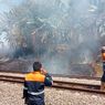 Kebakaran Semak Belukar di Dekat Rel Daop 5 Purwokerto, KAI: Membahayakan Perjalanan Kereta Api