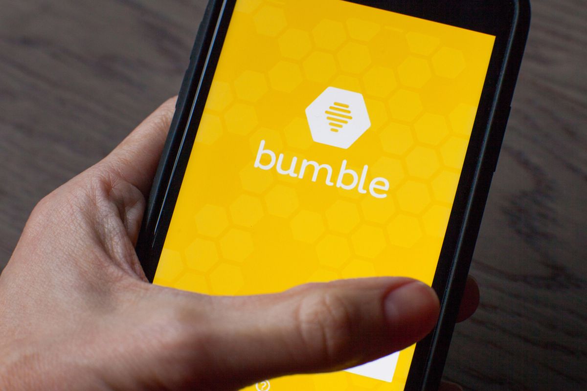 Aplikasi kencan online Bumble. 