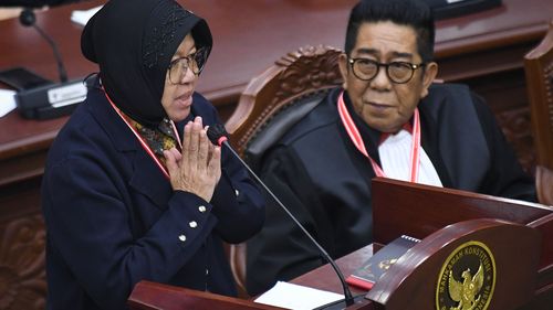 Di Sidang MK, Risma Jelaskan Alasan Kemensos Tak Lagi Salurkan Bansos Beras