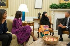 Keluarga Obama Bertemu Malala
