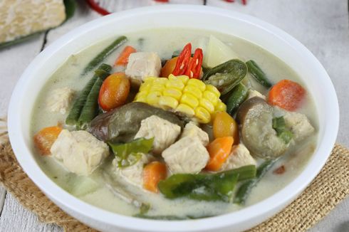 Resep Lodeh Terong Pedas, Tambahkan Telur Rebus