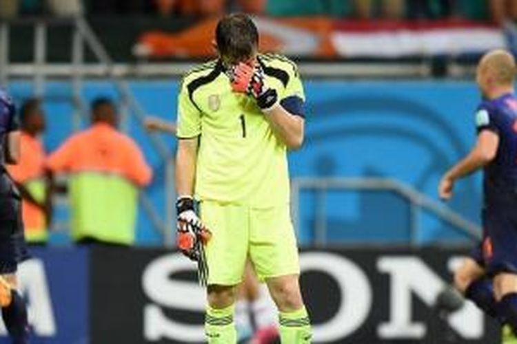 KIper Timnas Spanyol Iker Casillas