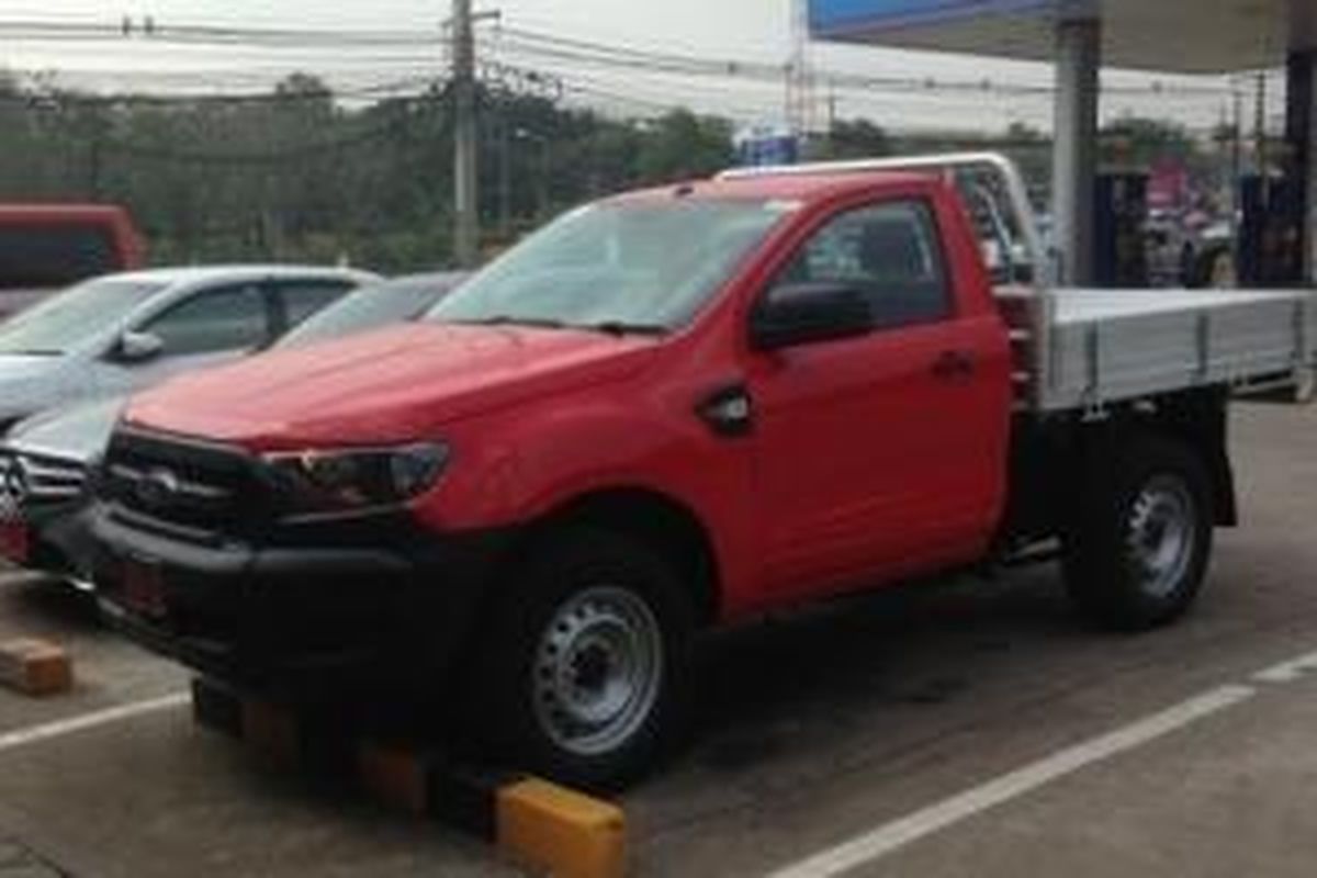 Wajah baru Ford Ranger facelift