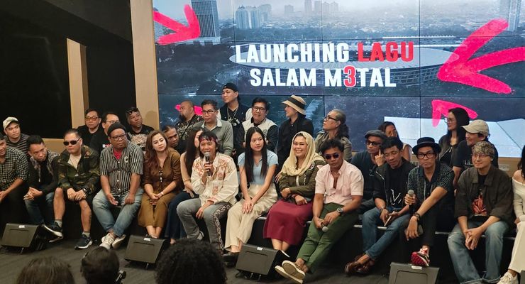 Slank Luncurkan Lagu "Salam M3tal" untuk Ganjar-Mahfud, Bakal Gelar Konser di GBK