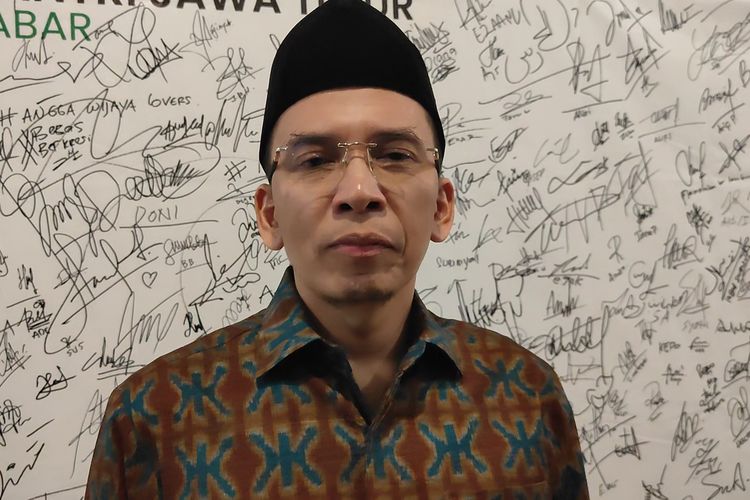Wakil Ketua Tim Pemenangan Nasional (TPN) Ganjar-Mahfud, Muhammad Zainul Majdi atau Tuan Guru Bajang (TGB) di Jakarta Pusat, Rabu (31/1/2024) malam.