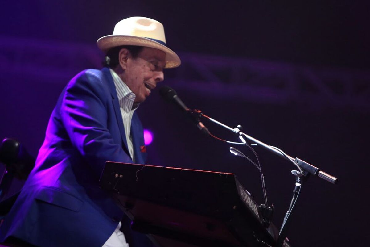 Sergio Mendes tampil pada perhelatan Java Jazz Festival di JIExpo Kemayoran, Jakarta Pusat, Sabtu (4/3/2017) malam.