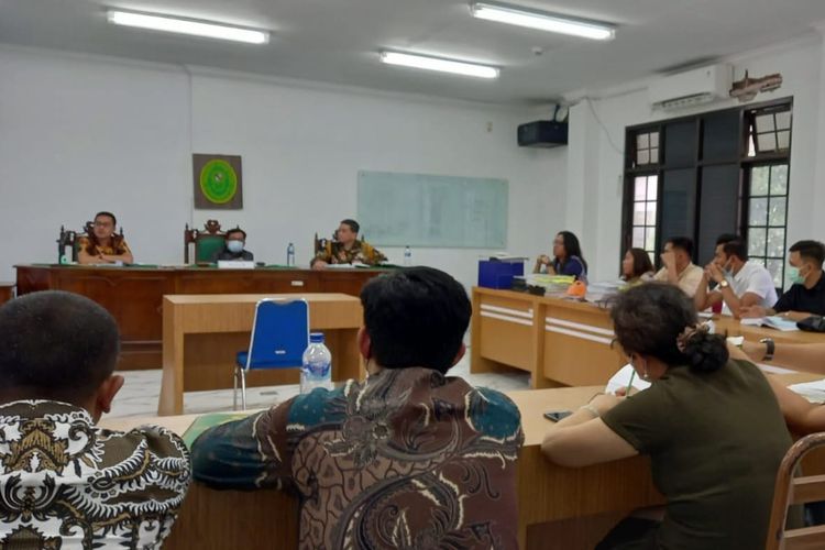 Rapat lanjutan PKPU PT MPC dipimpin Abdul Kadir di Pengadilan Niaga pada PN Medan pada 16 Agustus 2022. 