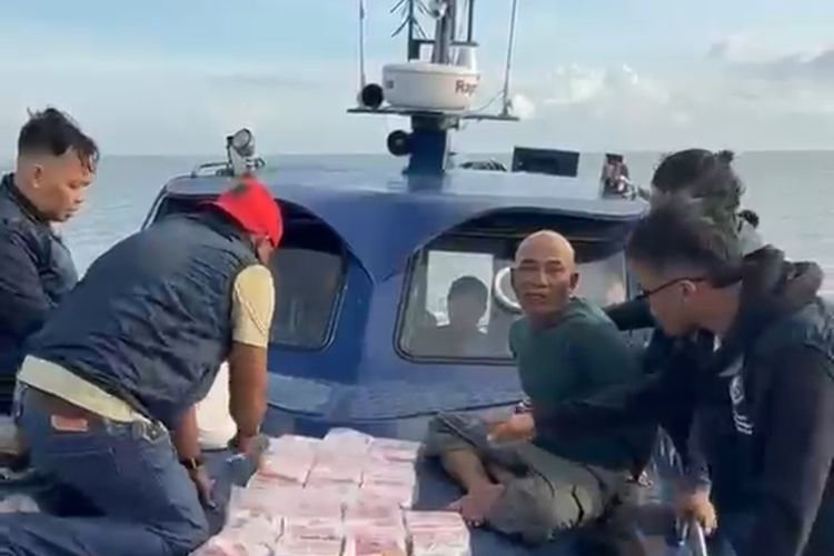 Sampan Pembawa 30 Kg Sabu dari Malaysia Dihentikan di Asahan, 1 Kurir Diringkus Polda Sumut
