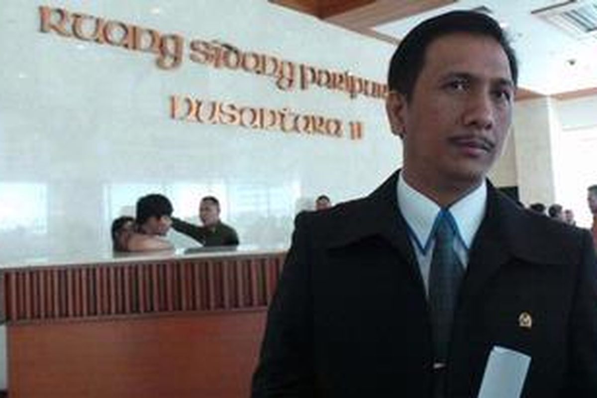 Ketua Komisi III yang juga Ketua DPP Partai Demokrat bidang Komunikasi Publik, I Gede Pasek Suardika.