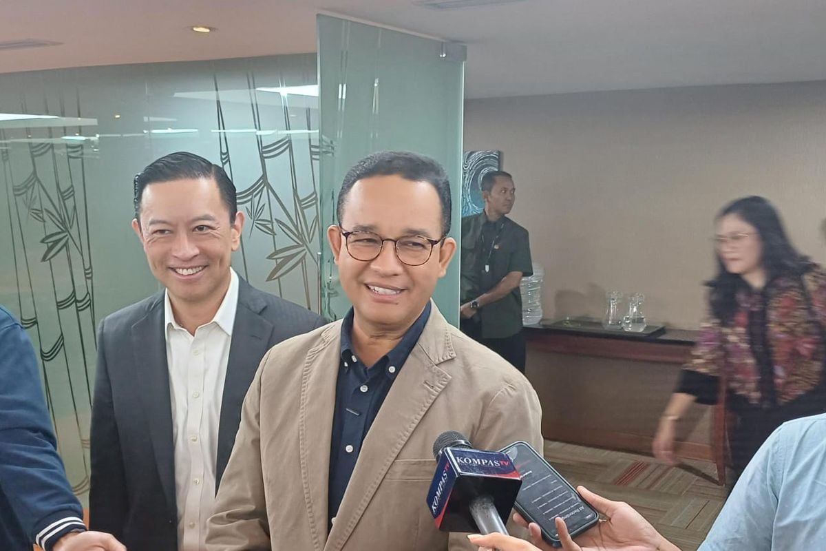 Anies: Tom Lembong Sosok Berintegritas Tinggi, Selalu Prioritaskan Kepentingan Publik