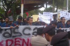 Unjuk Rasa Kedatangan Jokowi, BEM Undip Kritik Kinerja Pemerintah