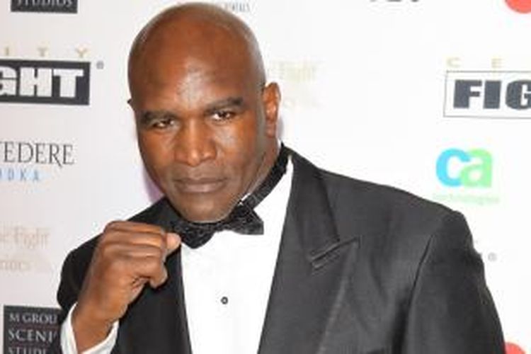 Mantan juara dunia kelas berat, Evander Holyfield.