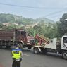 Truk Pengangkut Sapi Terguling di Jalur Nagreg, Satu Pemudik Tewas
