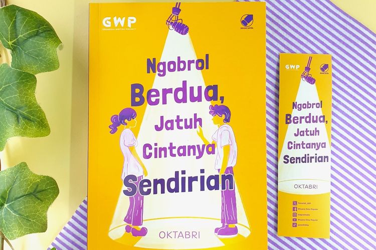 Novel Ngobrol Berdua, Jatuh Cintanya Sendirian