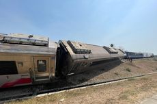 KA Argo Semeru Kecelakaan di Kulon Progo, Saksi Mata: Ada Asap Putih, Tiba-tiba Gerbong Keluar Jalur