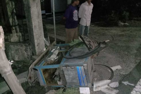 Usai Tabrak Gerobak Sate, Pemotor Tewas Terseret Truk di Kulon Progo