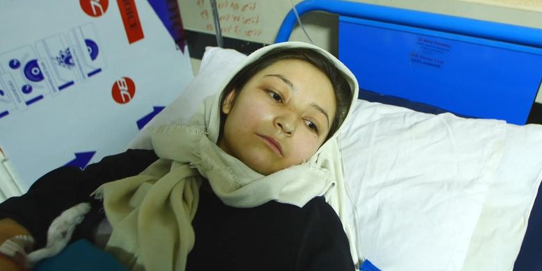 Arifa, gadis 17 tahun yang menjadi korban ledakan bom di Sekolah Sayed al-Shuhada, Kabul, Afghanistan, pada 8 Mei 2021.