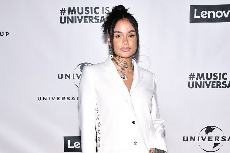 Penyanyi Kehlani menghadiri pesta usai Grammy Awards 2020 yang digelar Universal Music Group di Rolling Greens Nursery, Los Angeles, California, pada 26 Januari 2020. 