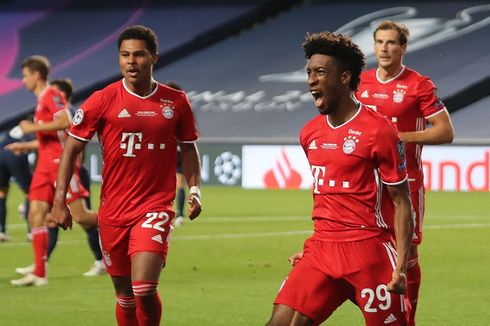 Final Liga Champions PSG Vs Bayern, Gol Kingsley Coman Bersejarah