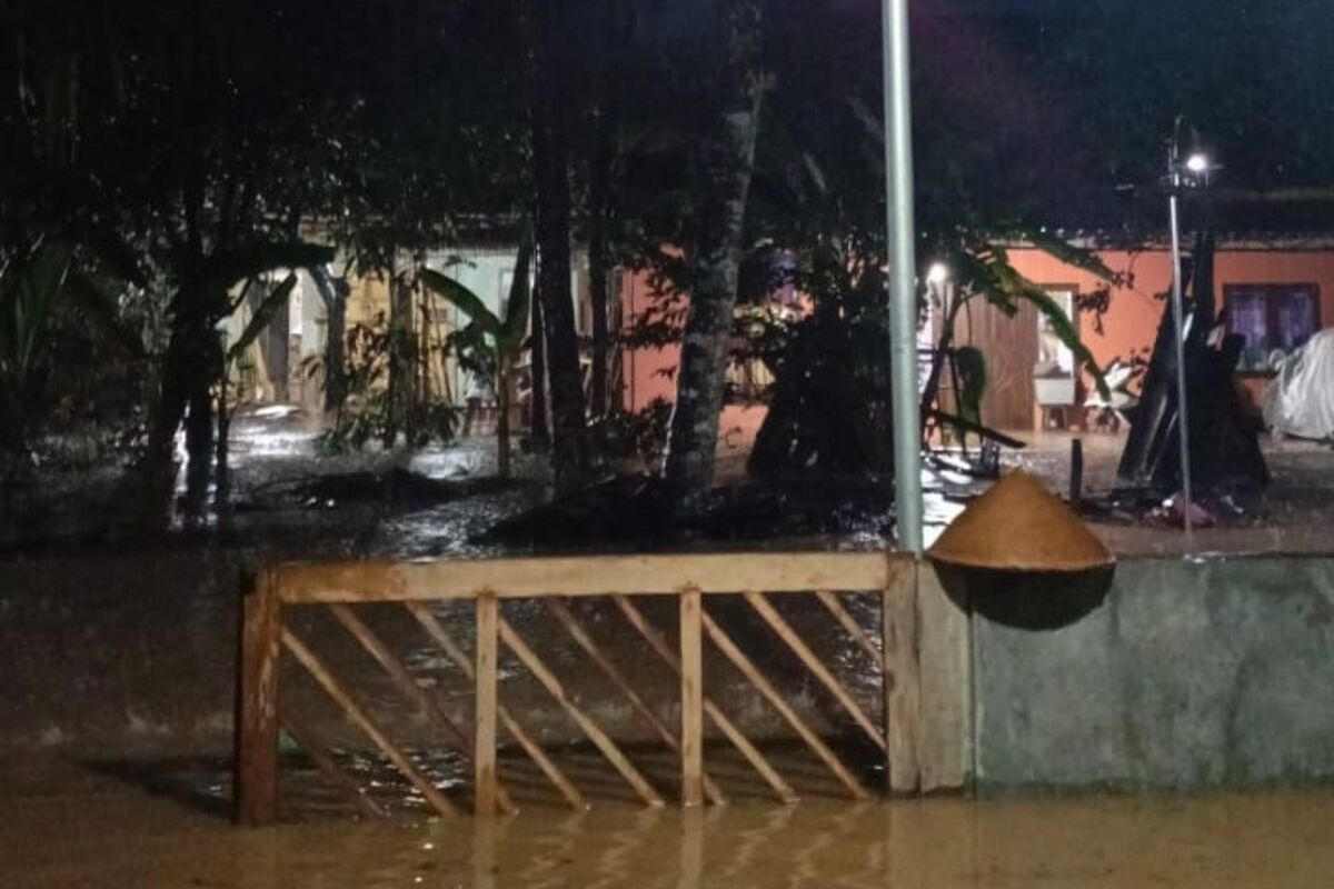 Banjir di Imogiri, Bantul. Jumat (28/3/2025)