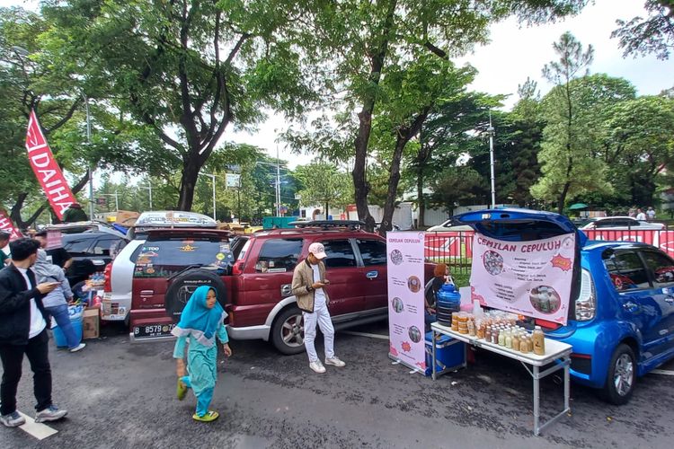 Deretan UMKM dan Bazar Bagasi pada Daihatsu Kumpul Sahabat Bekasi