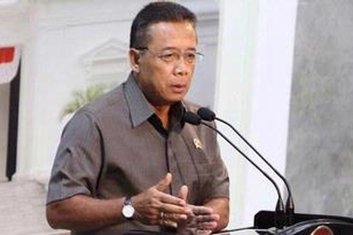 Menko Polhukam Djoko Suyanto