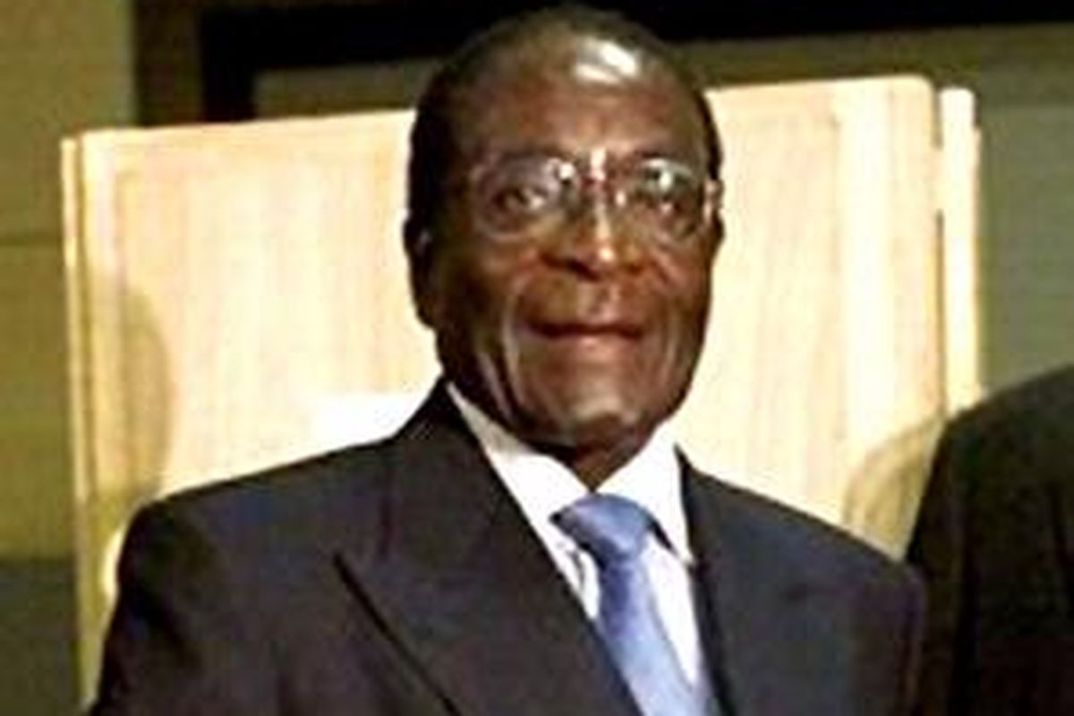 Presiden Zimbabwe Robert Mugabe