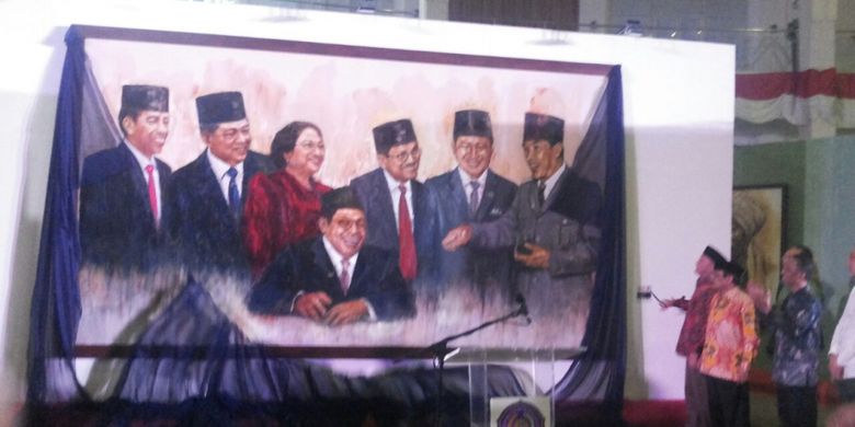 Hari Ini 7 Presiden Ri Berbincang Di Pameran Lukisan