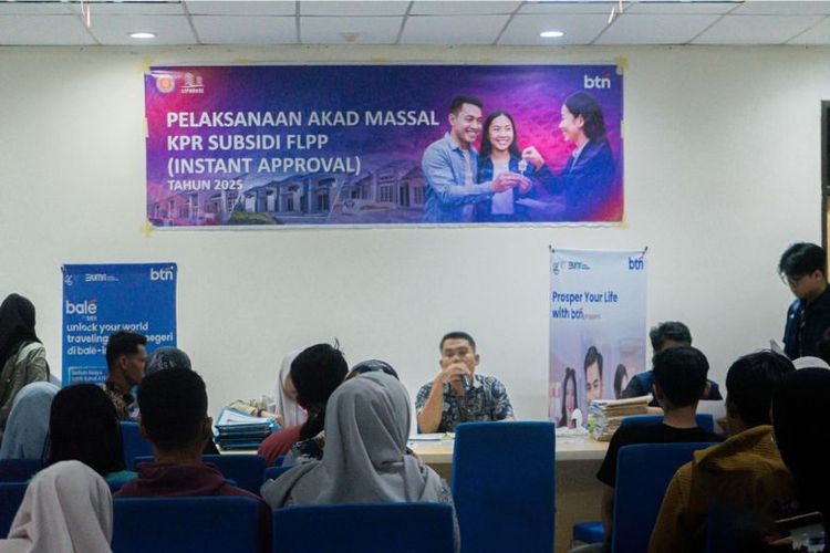 Akad Massal KPR Rumah Subsid 2025 ? Instant Approval, BTN Jambi. 