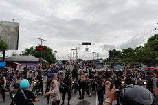 Ricuh Demo Tolak Omnibus Law di Ambon, Mahasiswa Blokade Jembatan Merah Putih