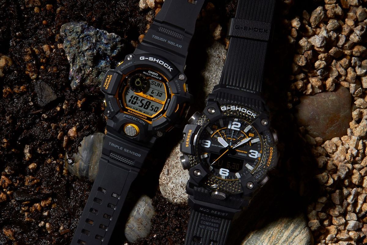 Casio G-Shock Master of G GW9400Y-1 Rangeman dan GGB100Y-1A Mudmaster