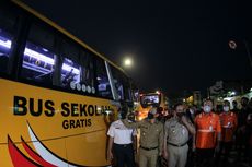 Pemerintah Tambah 150 Bus Gratis Urai Kepadatan Penumpang KRL di Stasiun Bogor Senin Pagi