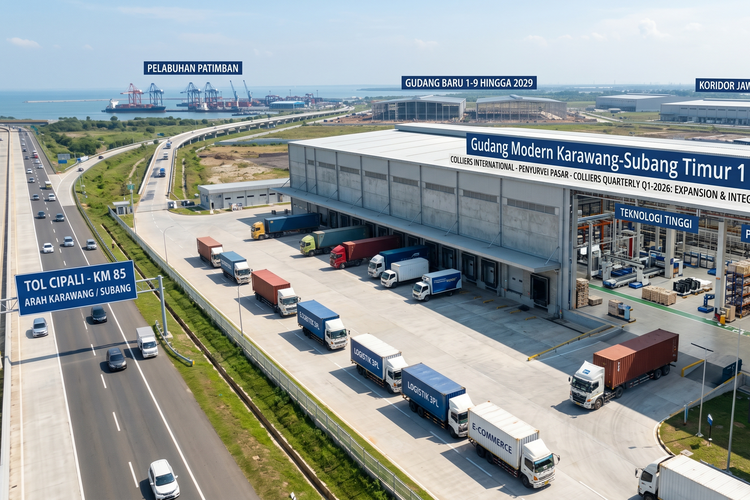 Sembilan Gudang Raksasa Siap Serbu Koridor Karawang-Subang hingga 2029
