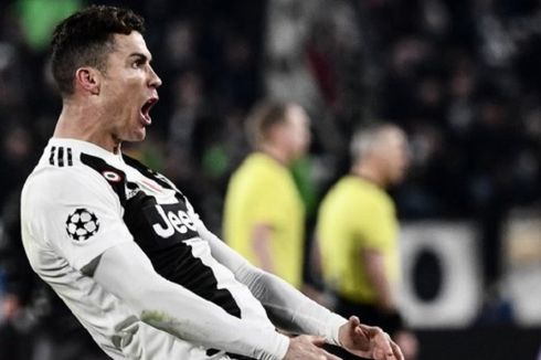 Gara-gara Selebrasi, Ronaldo Terancam Absen pada Perempat Final Liga Champions